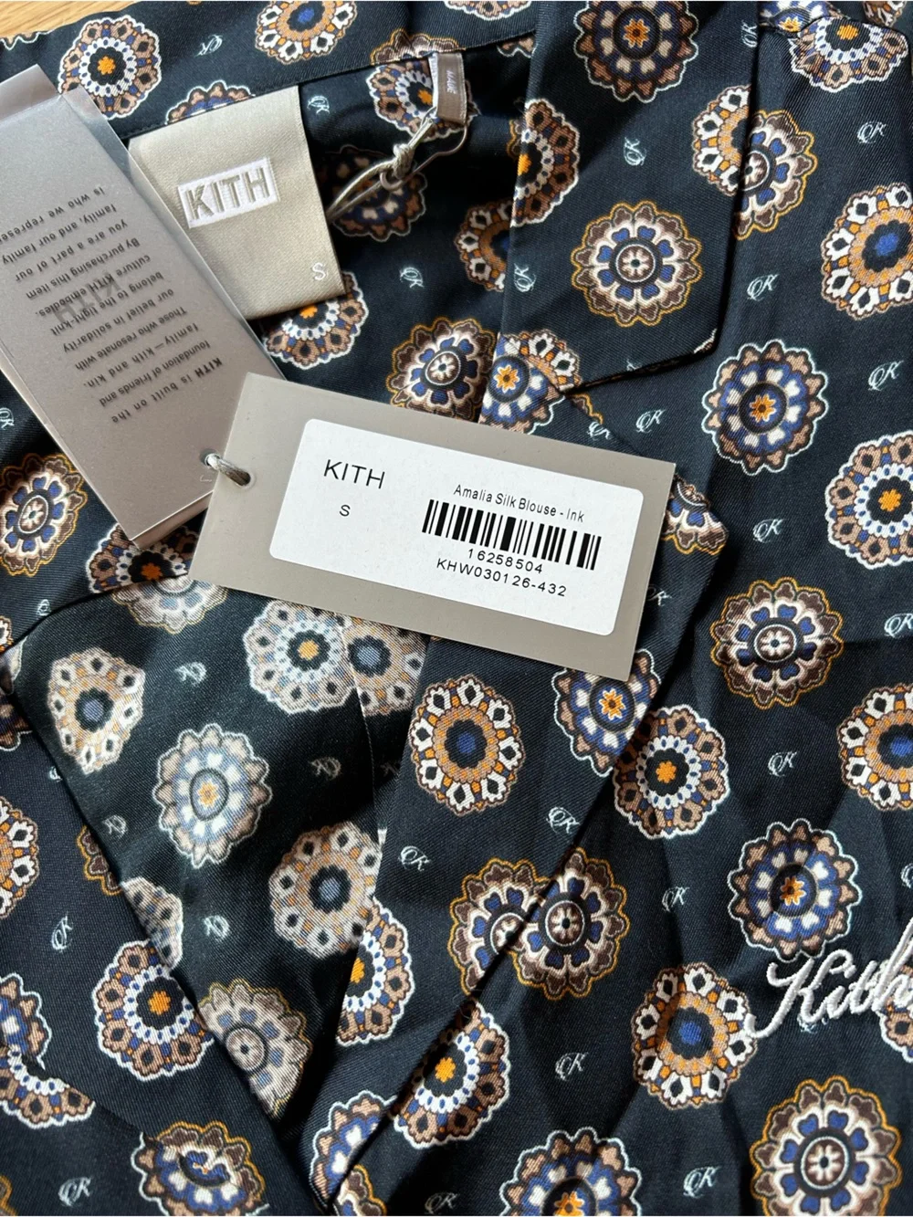 Kith Navy Printed medallion Two-Piece Lounge Set